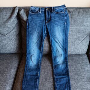 Authentic Designer Fidelity Jeans Denim Size 26 Cut# 3670 Belvedere Excel Dark